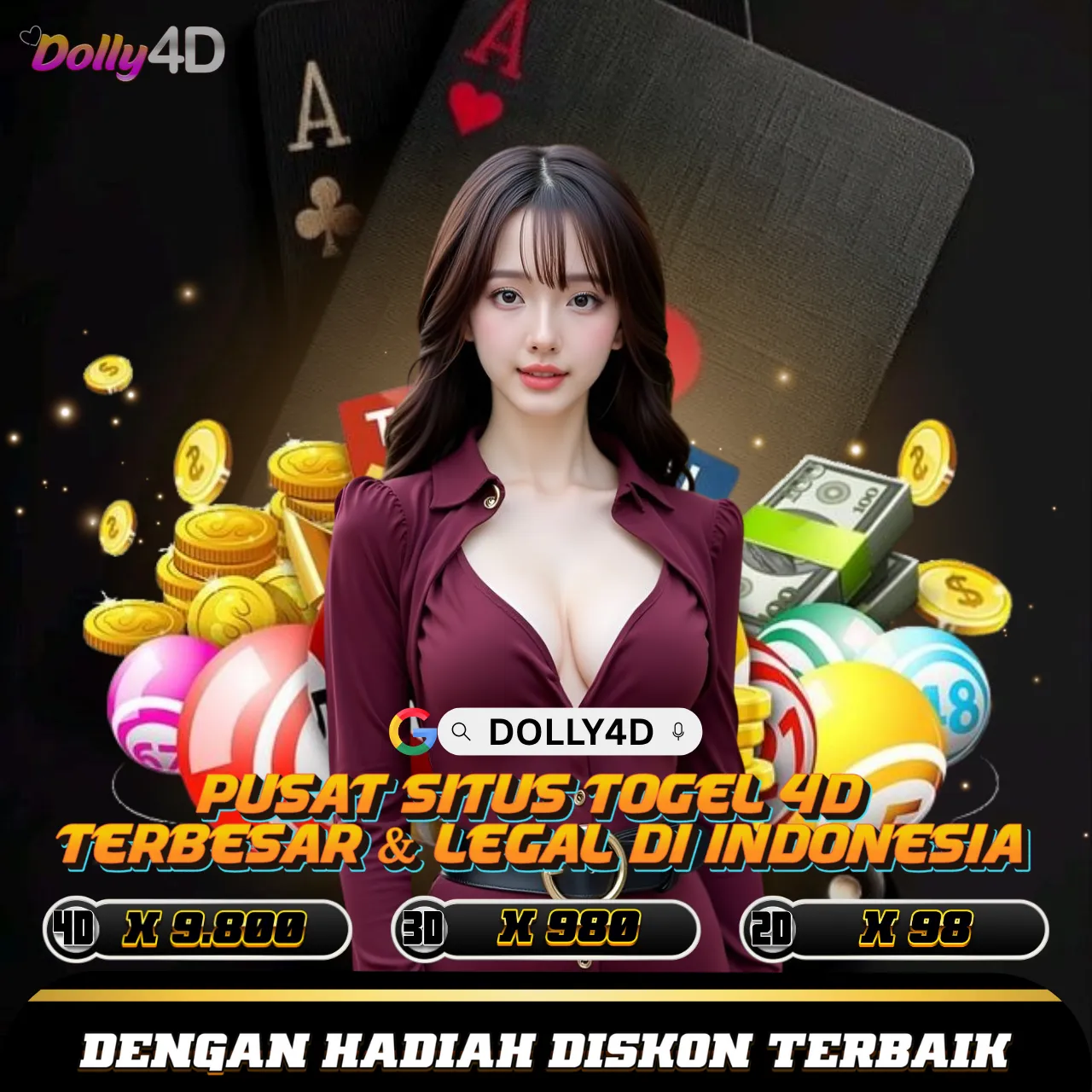 Dolly4D - Pusat Situs Togel 4D Terbesar & Legal di Indonesia